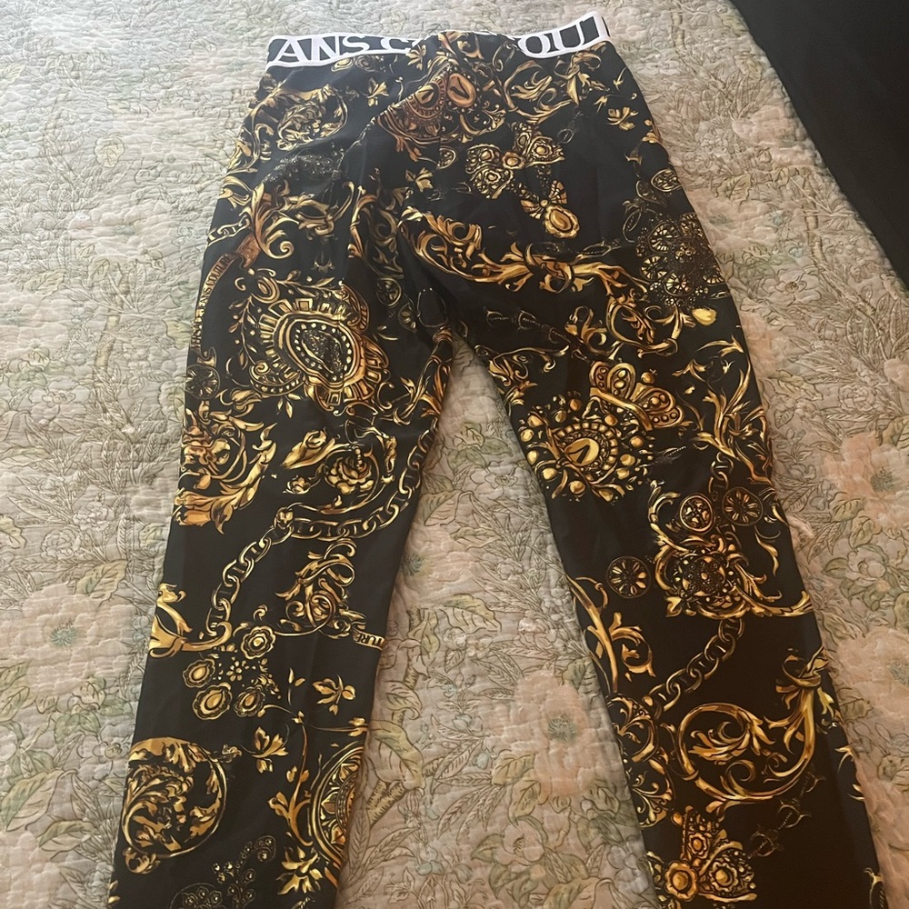 Versace couture leggings